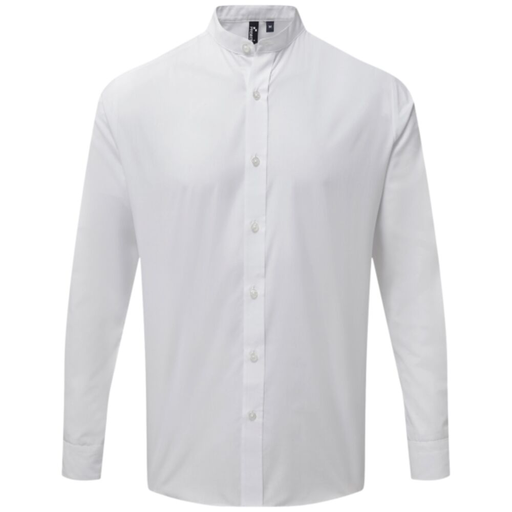 Premier Long Sleeve Grandad Shirt Thumbnail