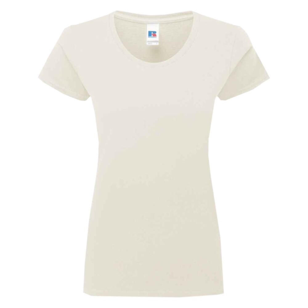 Russell Athletic Ladies Authentic Classic Ringspun T-Shirt Thumbnail