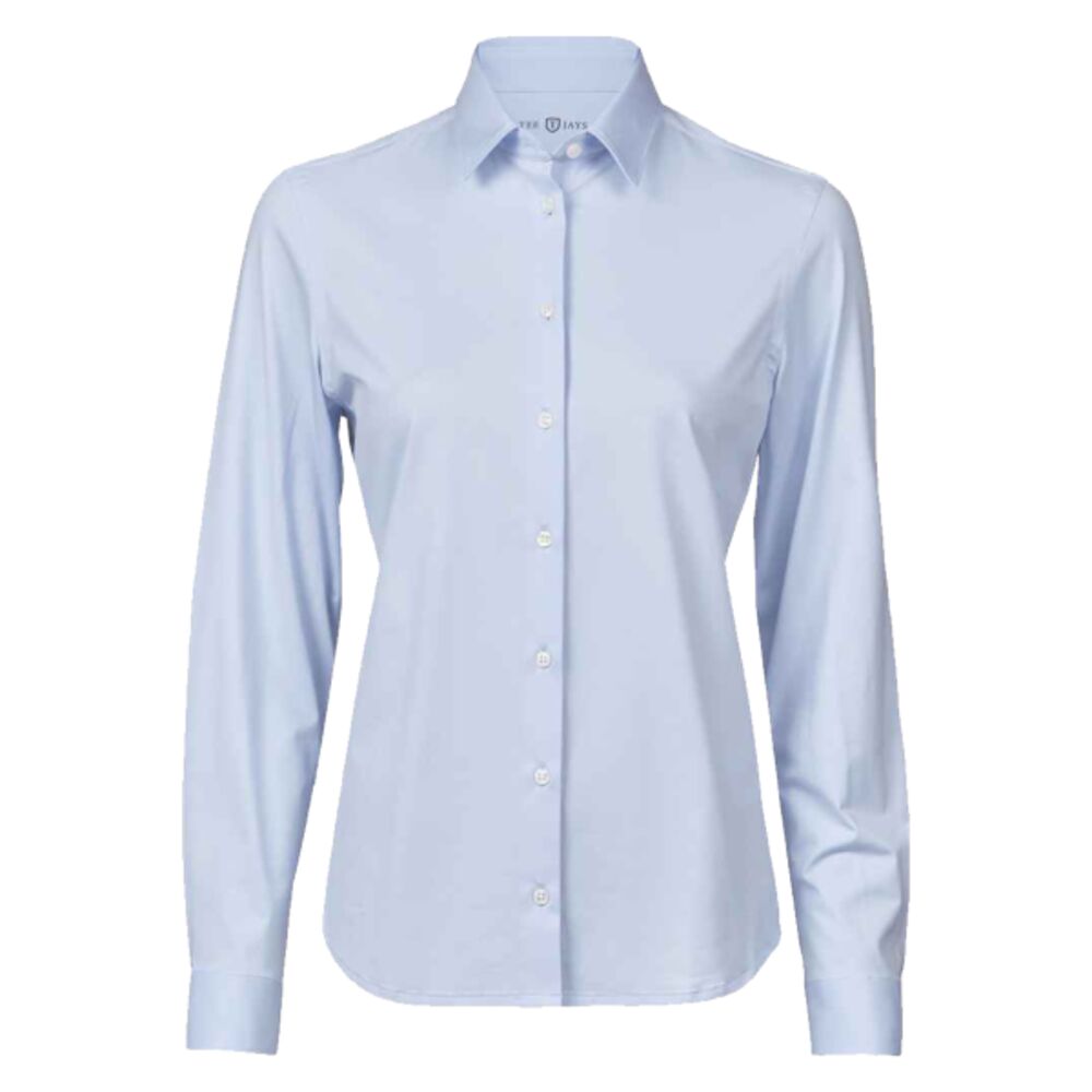 Tee Jays Ladies Active Long Sleeve Stretch Shirt Thumbnail