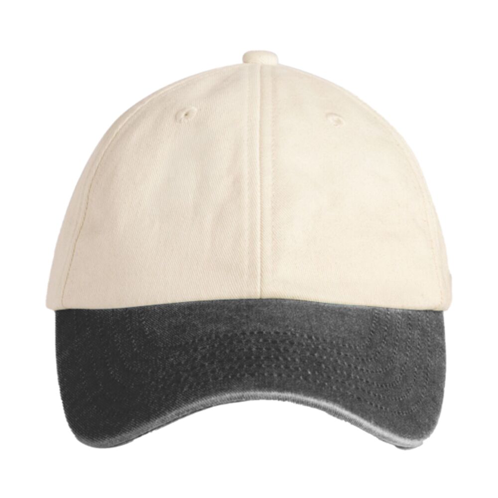 Beechfield Contrast Peak Low Profile Vintage Cap Thumbnail
