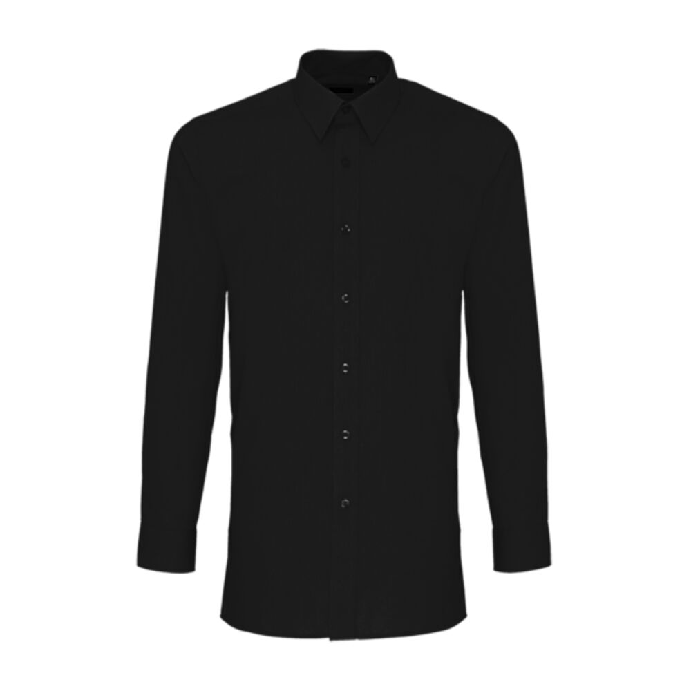 Premier Long Sleeve Fitted Poplin Shirt Thumbnail