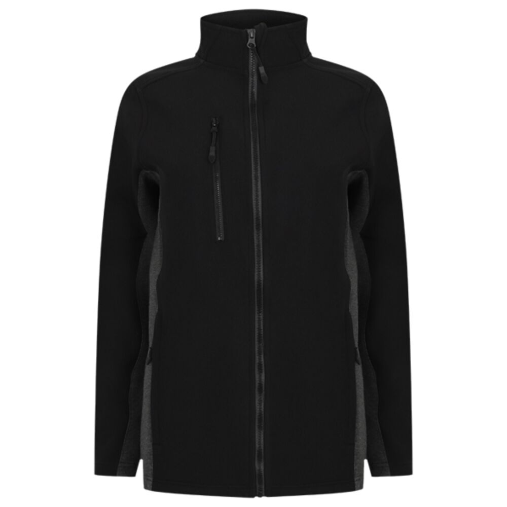 Henbury Unisex Contrast Soft Shell Jacket Thumbnail